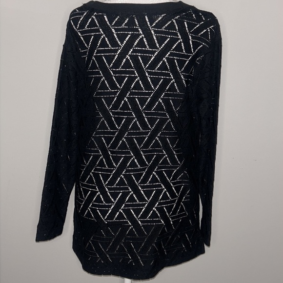 Banana Republic Geometric Pullover Sweater Size Medium - Picture 5 of 7